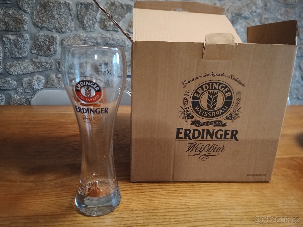 Pivní sklenice Erdinger - 2