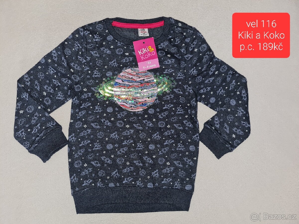 Vel 116 dívčí oblečení - 2