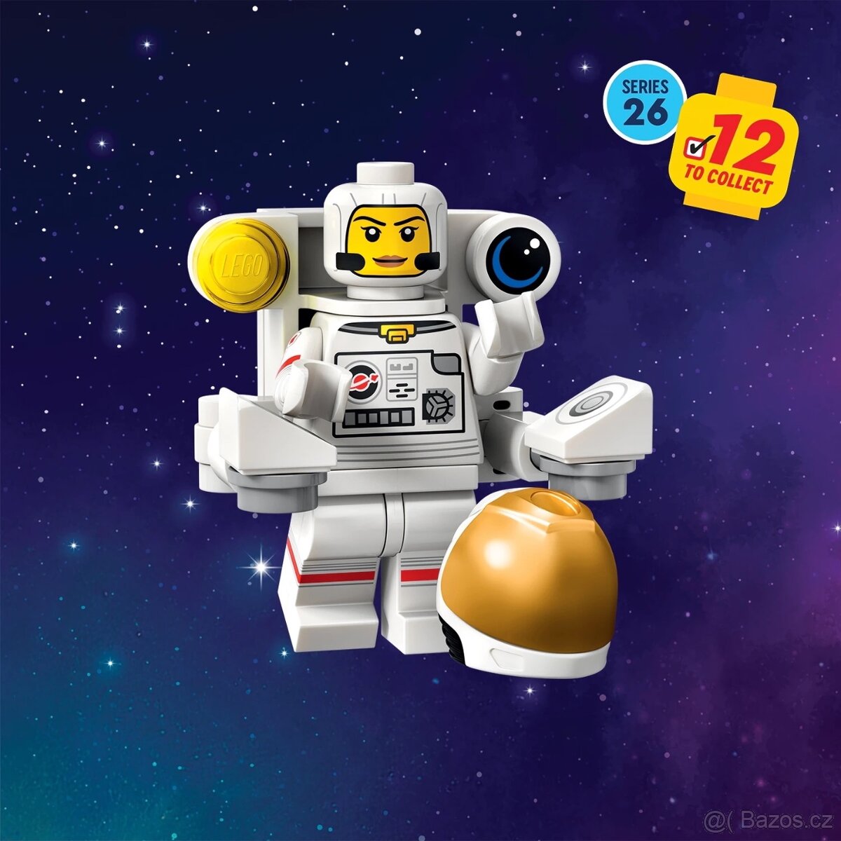 LEGO minifigures 71046-1 Astronaut (nové) - 2