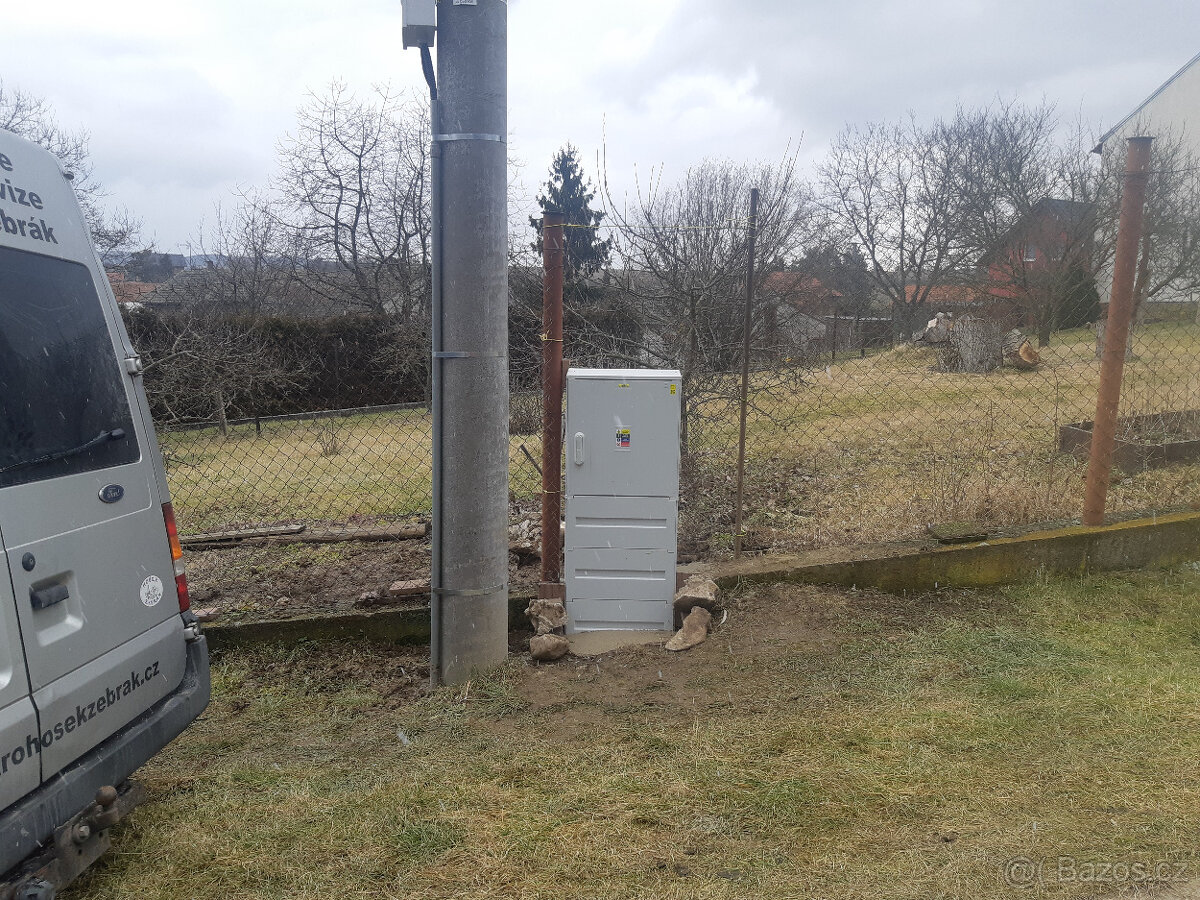 Elektropráce - odběrná místa, revize - 2