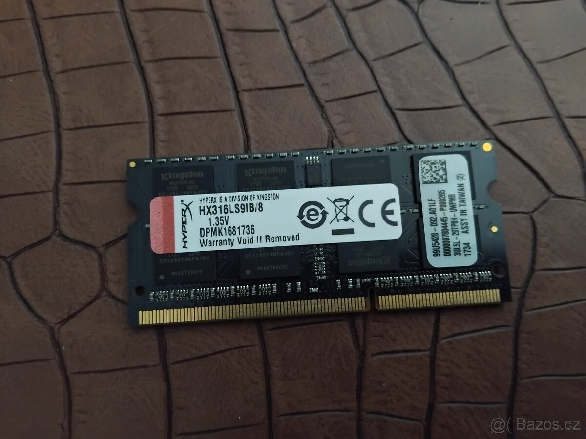 Kingston 8 GB DDR3 - 2