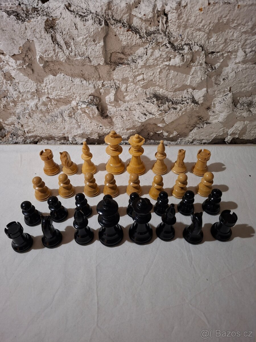 Dřevěné šachy Česká klubovka - 2
