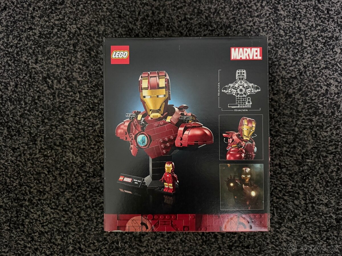 LEGO® Marvel 76327 Busta Iron Man MK4 - 2