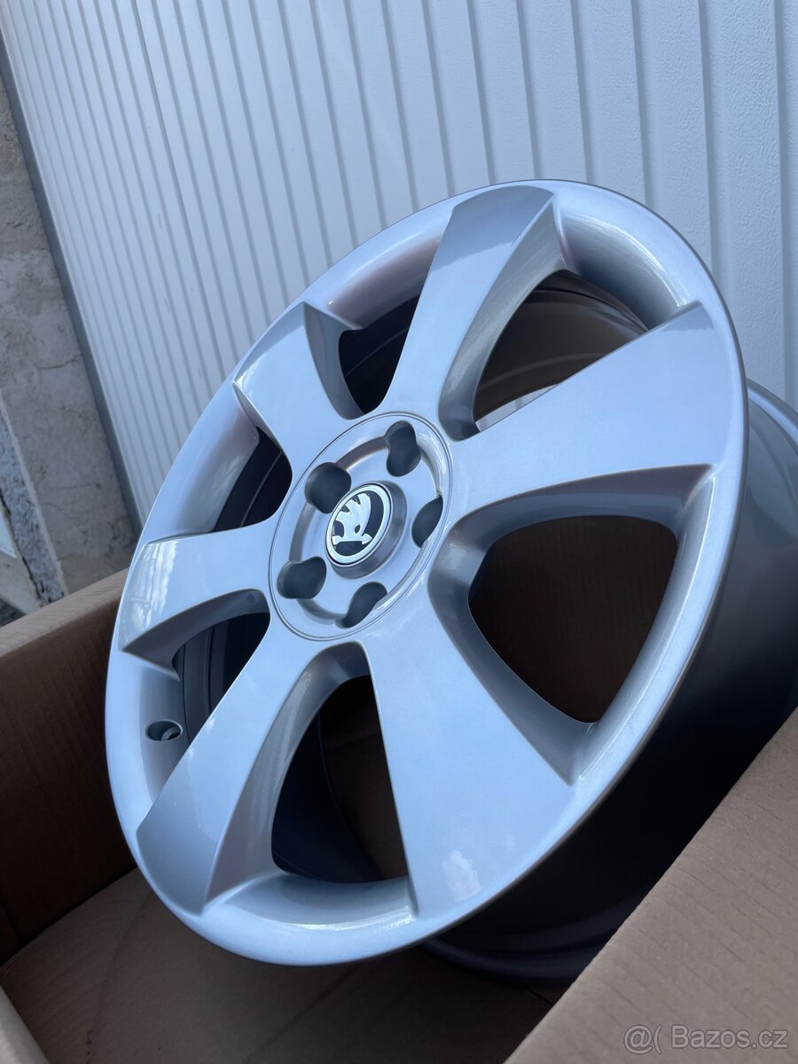 🛞Alu kola Škoda Luna 18” Superb, Octavia 5x112 - 2