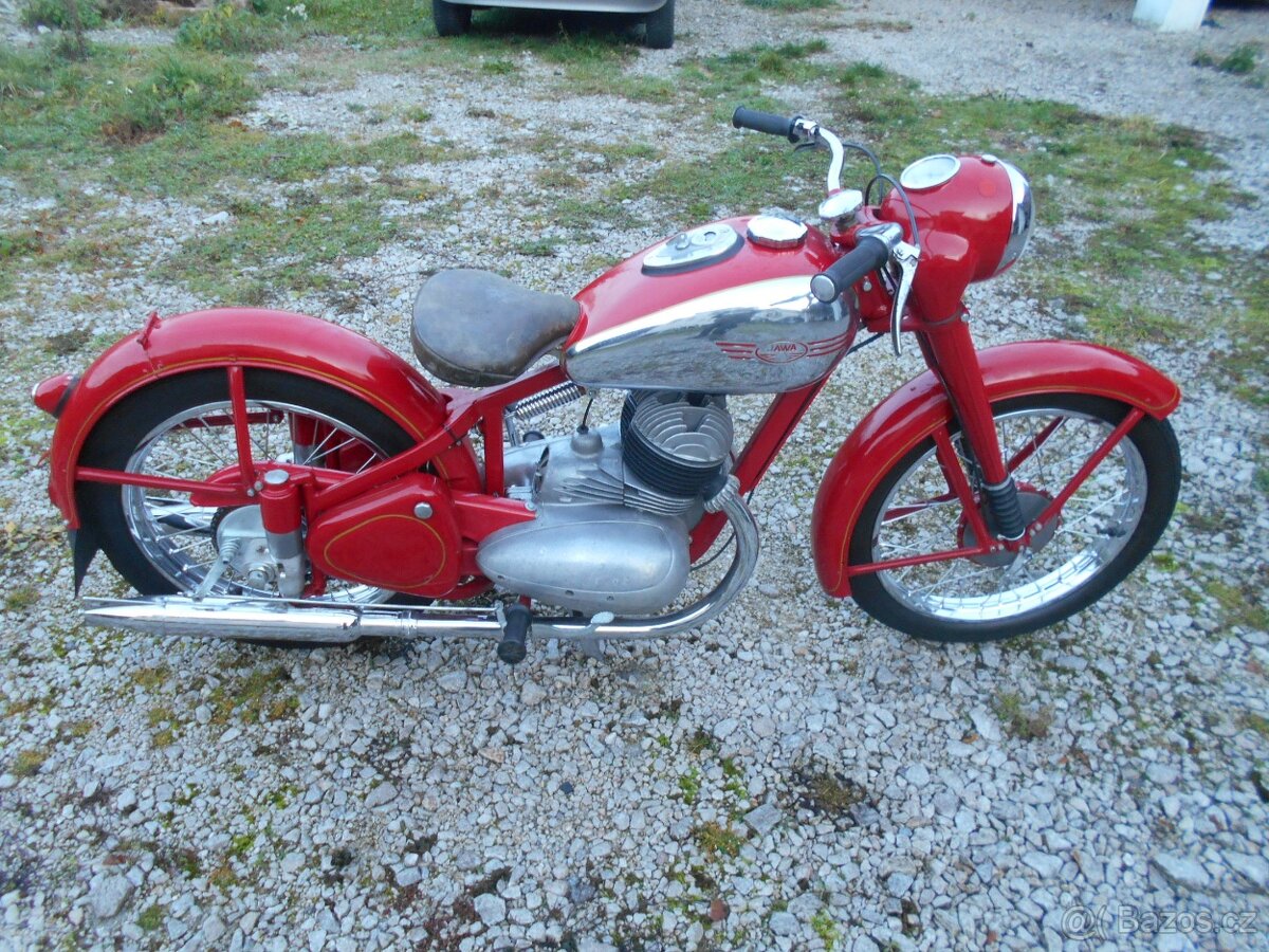 Jawa 350/18 pérák r.v.1954 originál - 2