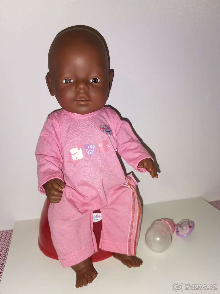 Panenka baby born - černoška - 2