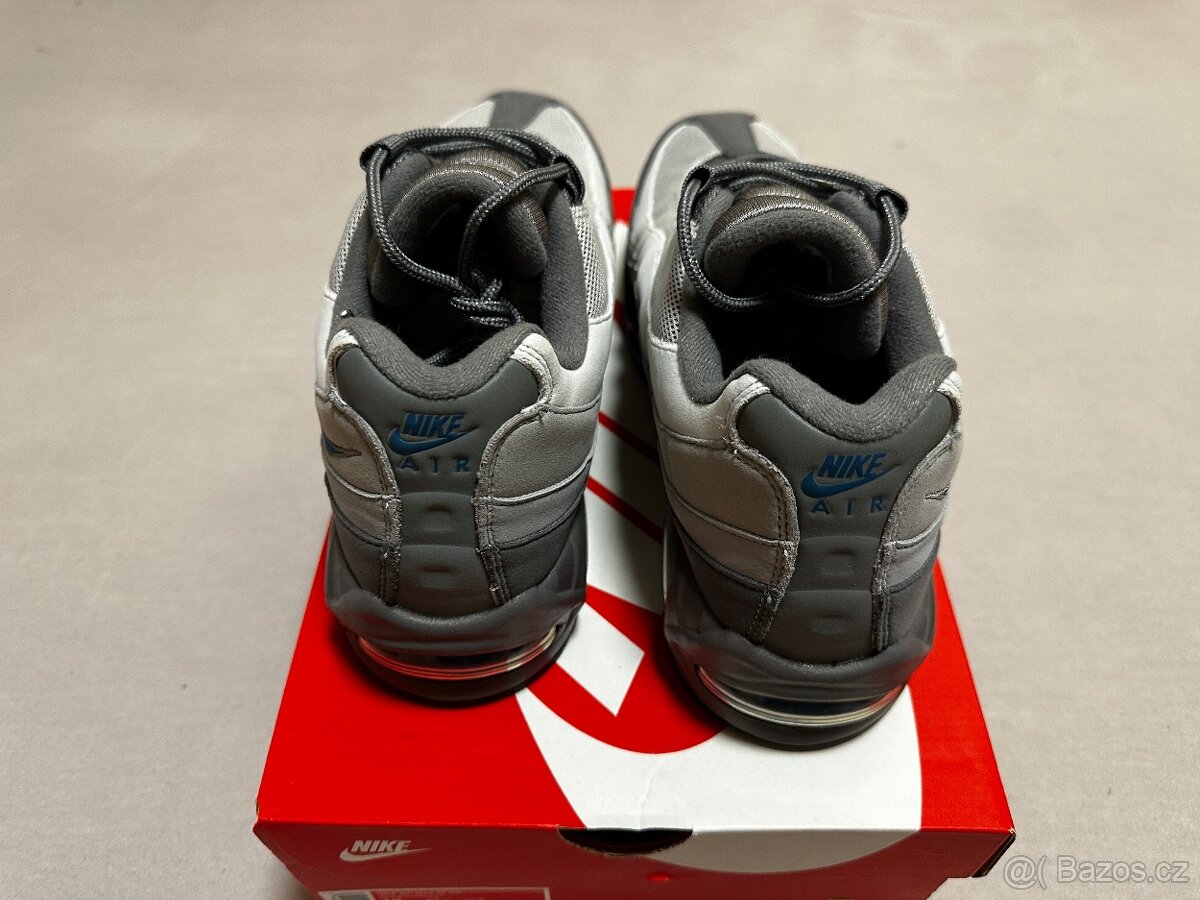 Nike Air Max 95 Big Bubble Smokey Grey/Green Abbys 46 - NOVÉ - 2