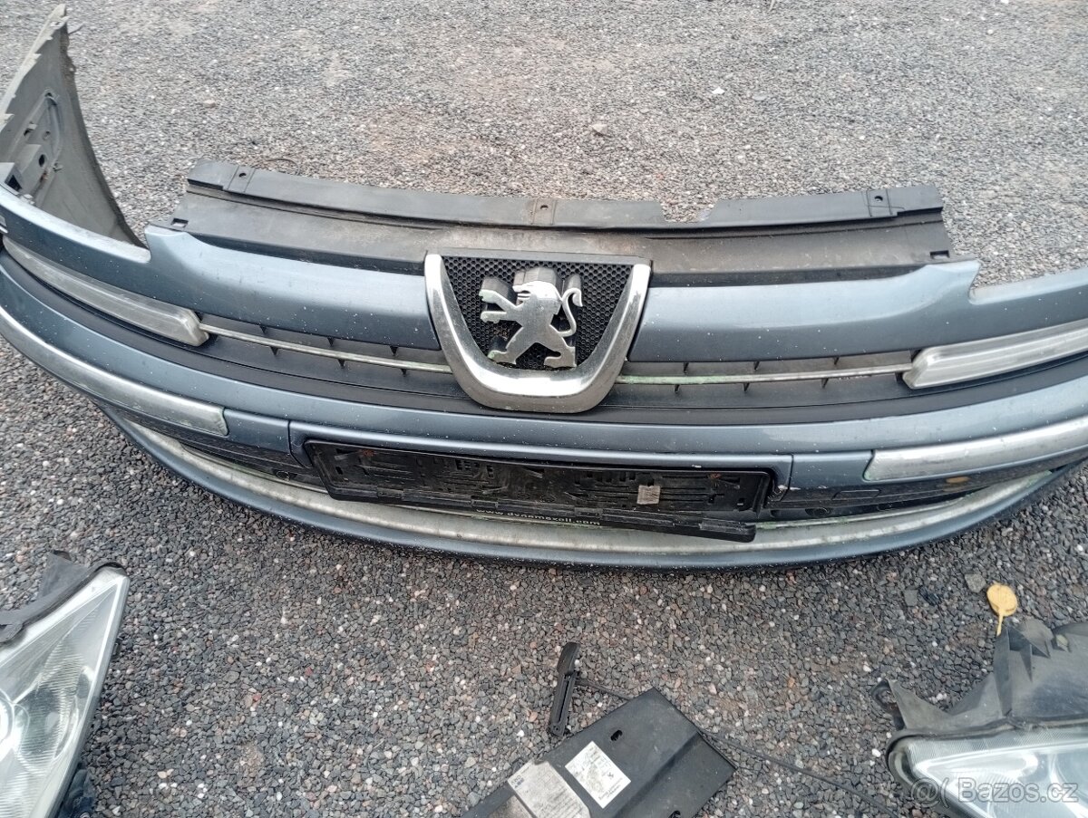 PEUGEOT 807 RV 2012 PŘEDNÍ NÁRAZNÍK A SVĚTLA NA FACELIFT - 2