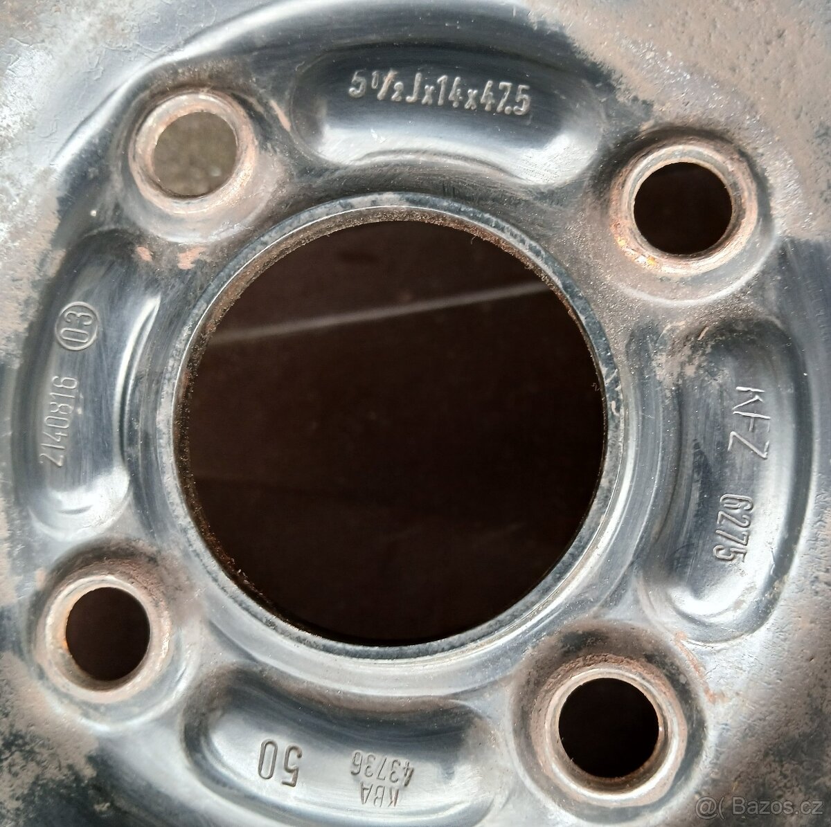 plechové disky 4x108 r14 Ford - 2