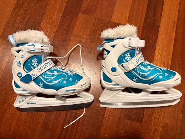Dívčí rostouccí lední brusle Crowned PRINCESS vel. EU35-38 - 2