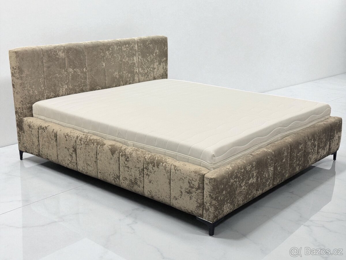 Manželská postel 180/200 a 160/200 úplně nové . - 2