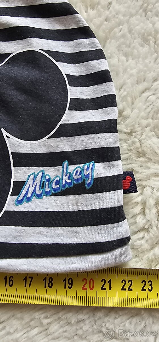 Čepice Mickey jaro / podzim 98 - 2