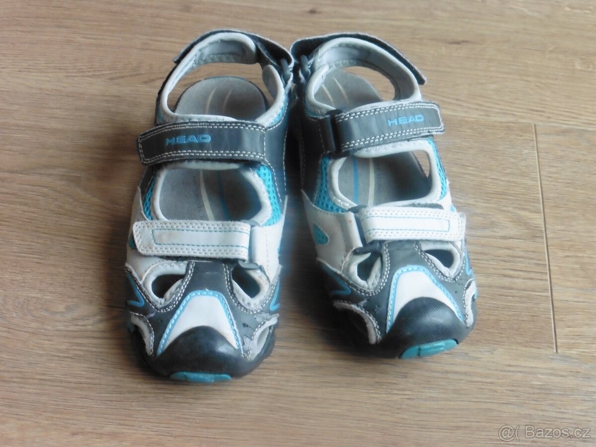 Šedomodré sandály Head vel. 34 cm - 2
