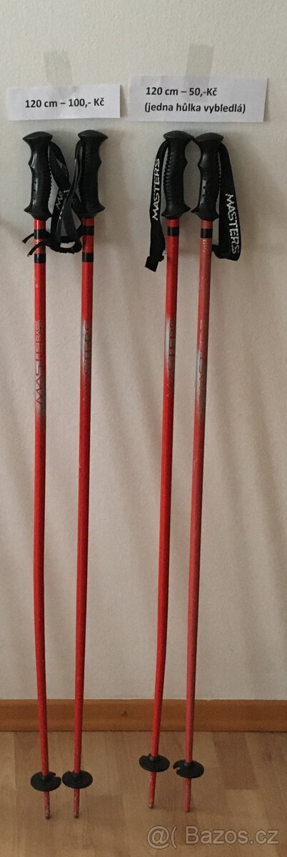 Lyžařské hůlky Masters - AKCE - 50% - 2