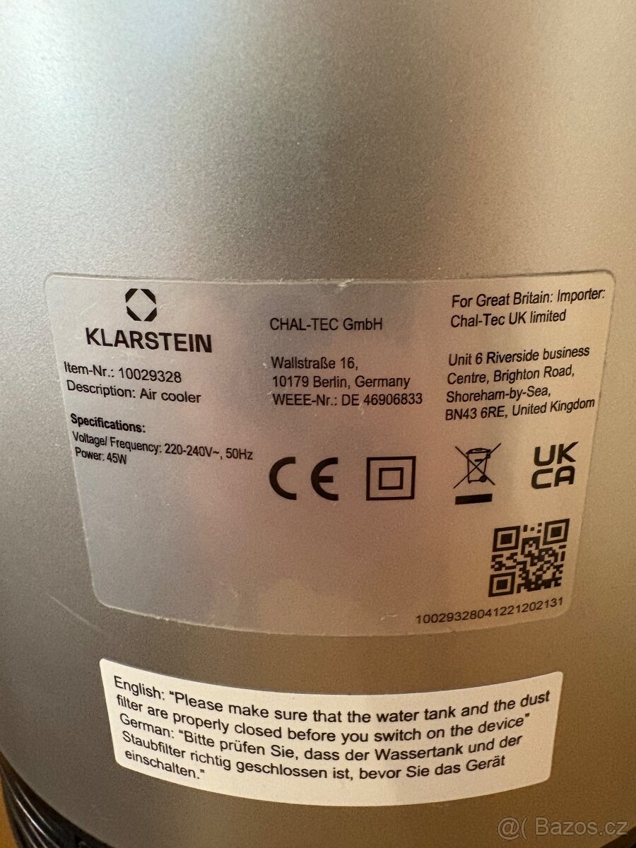 Ochlazovač vzduchu - 2