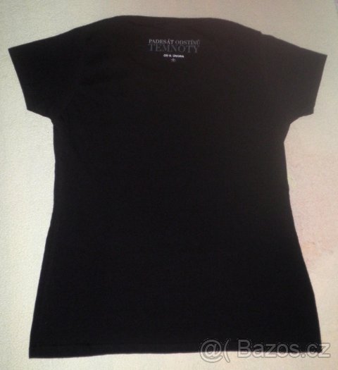 Triko s nápisem Už žádná tajemství - 2