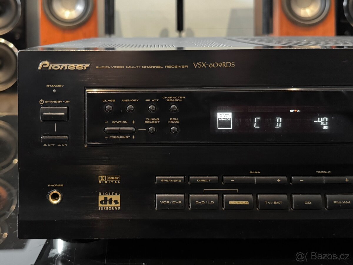 Pioneer VSX-609RDS AV Receiver - 2