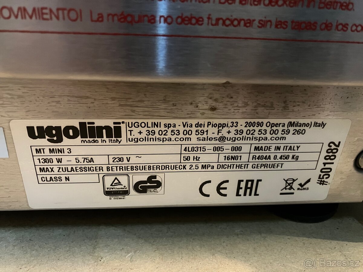 Výrobník ledové tříště Ugolini MT mini 3 - 2