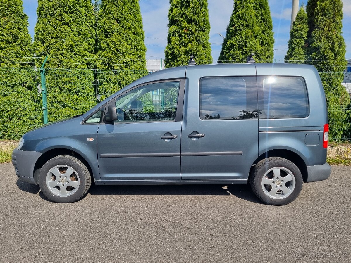 VW CADDY LIFE 1.4 16V + LPG ▪︎2xposuvné dveře ▪︎ tažné z. - 2