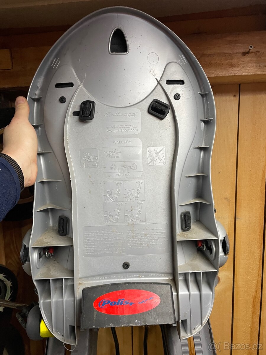 Dětská sedačka na kolo Polisport Wallabay 500 - 2