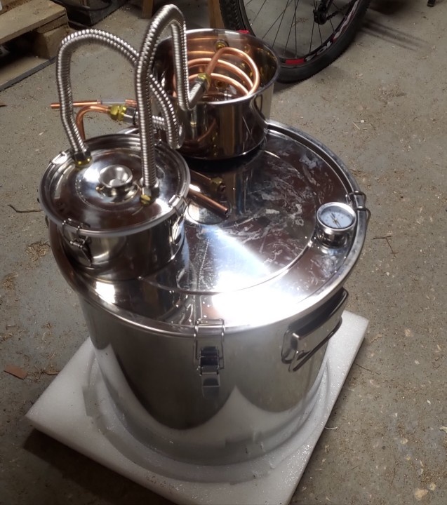Domácí palírna-lihovar-destilátor-destilační přístroj - 2