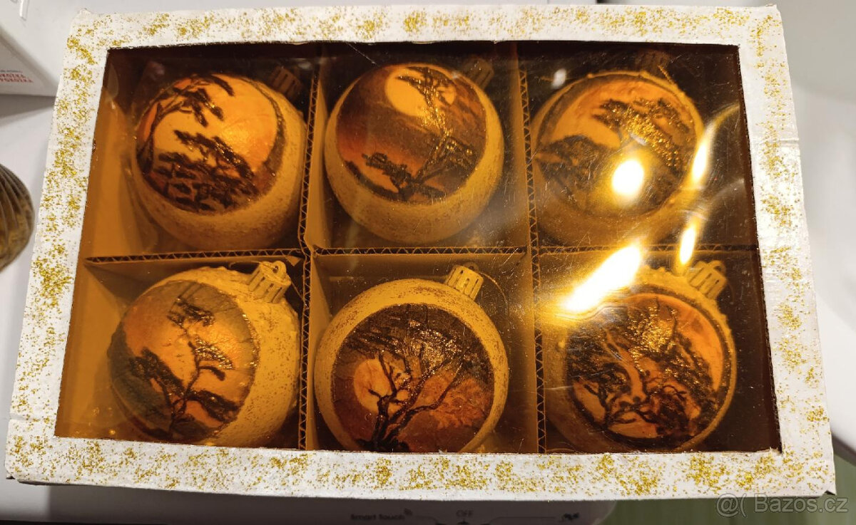 Vánoční ozdoby-západy slunce- ORIGINÁL - 2