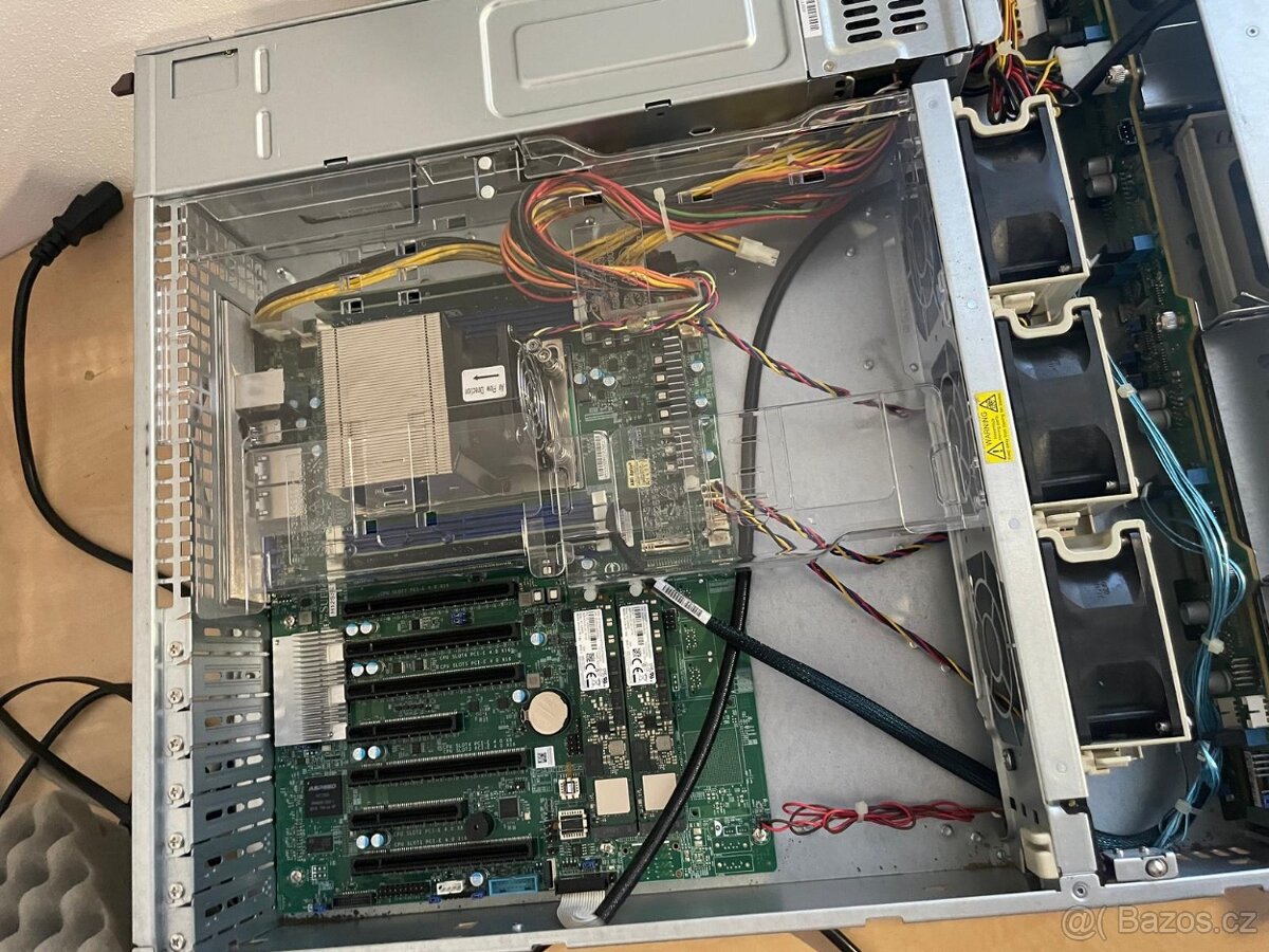 SERVER Supermicro MBS H12SSL-NT-O 2x SSD 1Tb PM983 - 2