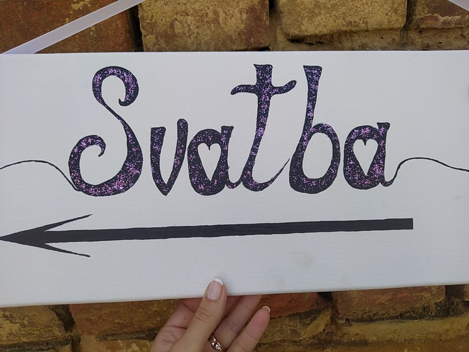 Svatební cedule - 2