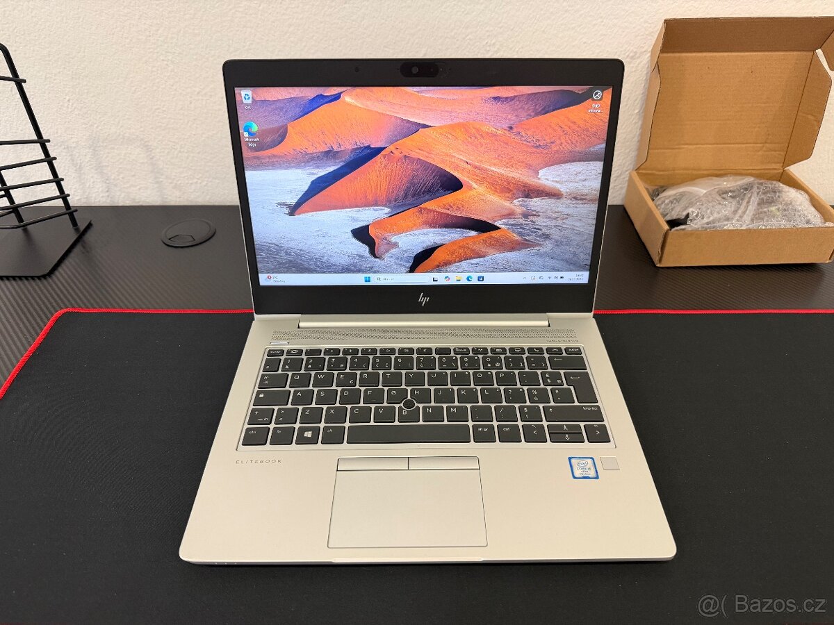 Kovové HP EliteBook 830 G5 - Core i5-7300U / Win 11 / záruka - 2