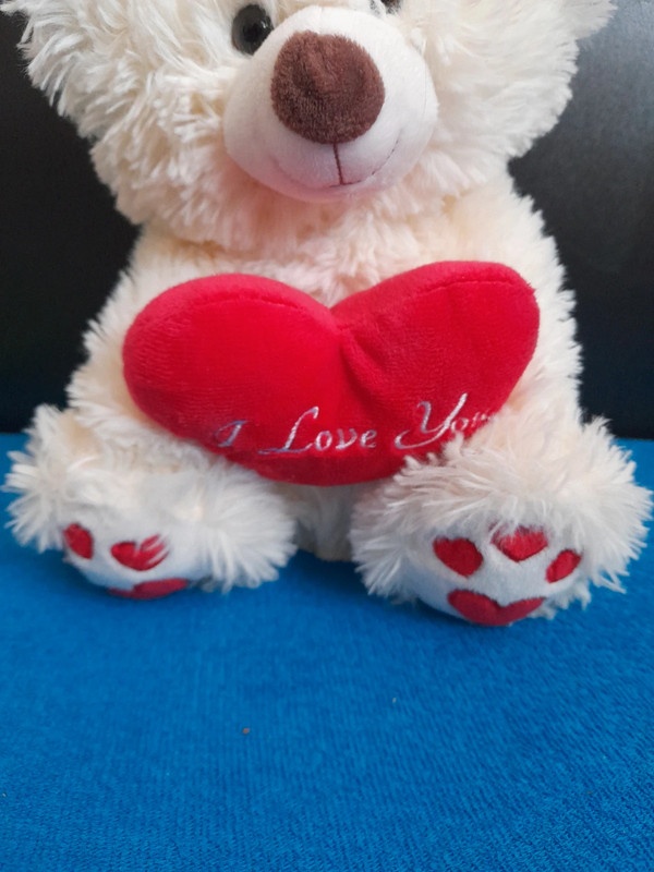 Plyšový medvěd se srdcem - 2