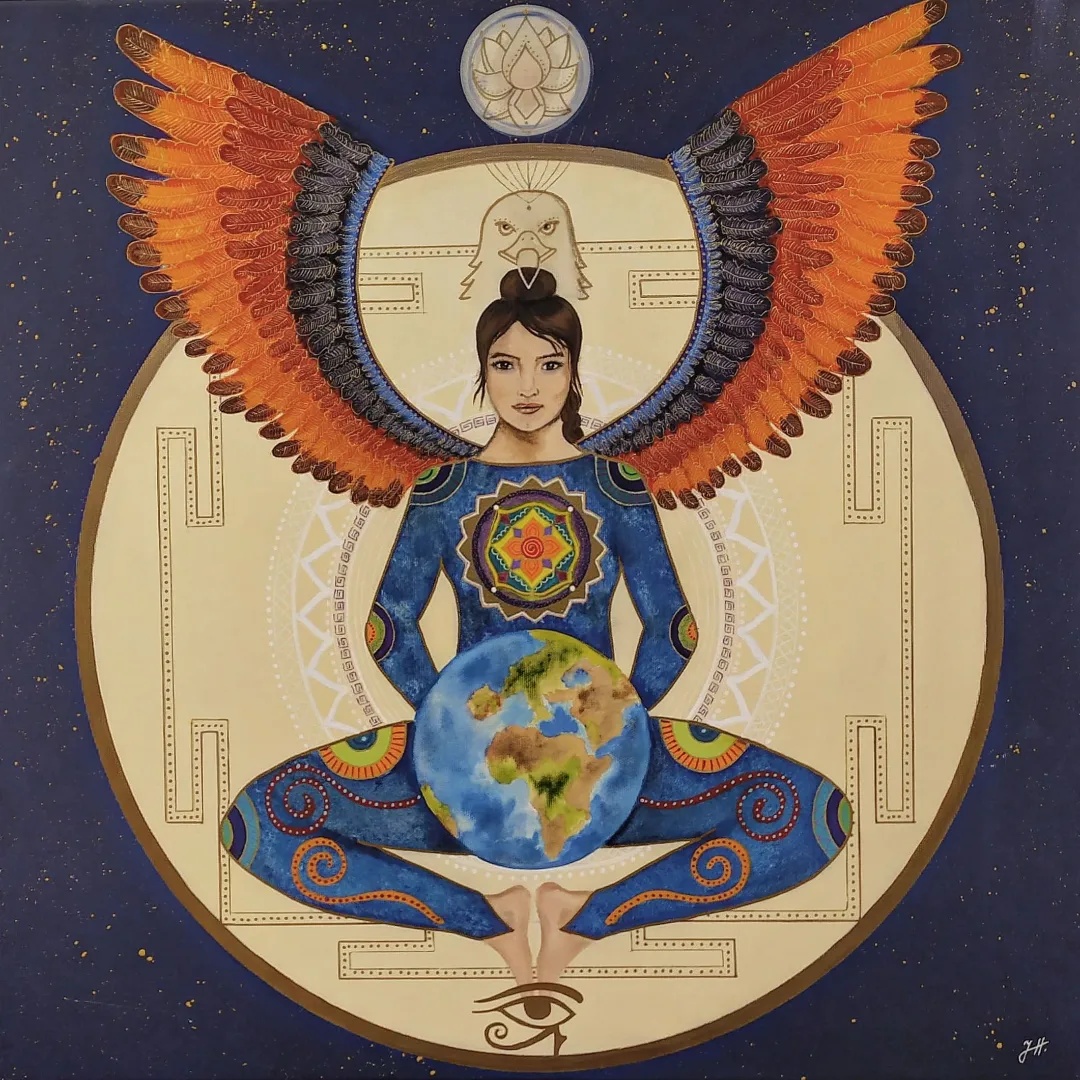 Energetická obraz Pachamama - 2