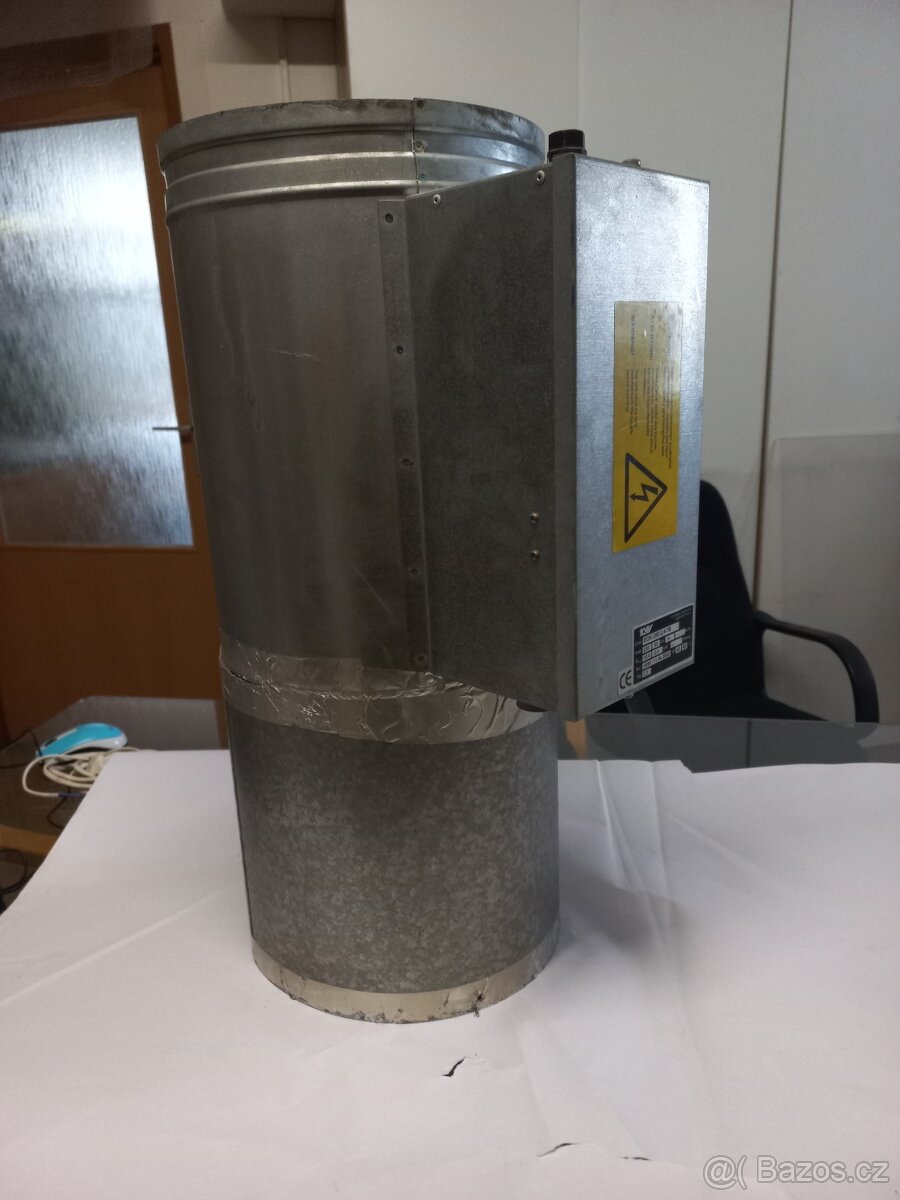 El. ohřívač do potrubí EOK250-2,4-1B - 2