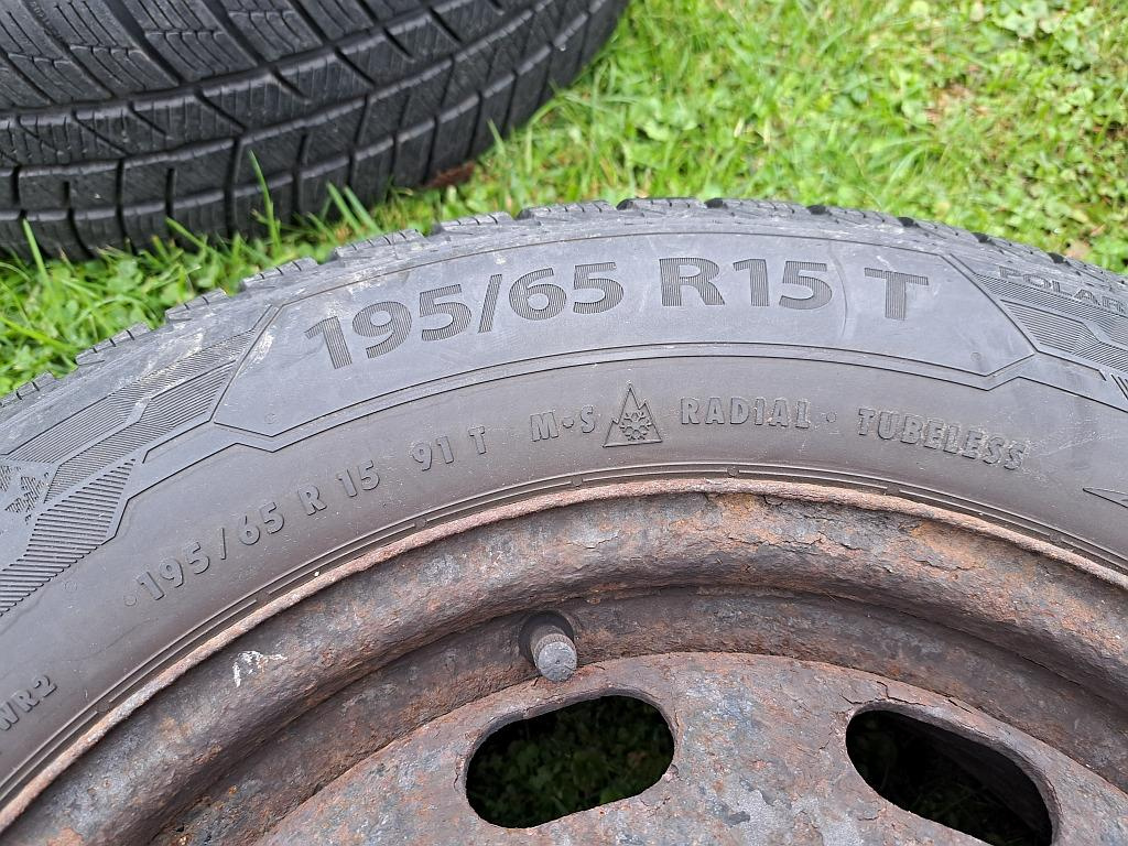 Zimní kola 195/65 R15 - 2