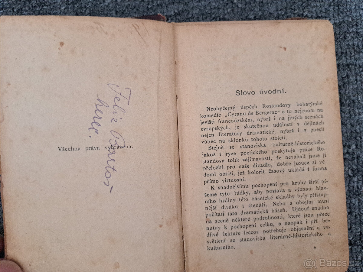 Cyrano de Bergerac, překl. Jar. Vrchlický - 2