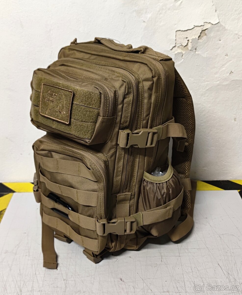 Dětský béžový batoh Brandit, poškozená kapsa - 2