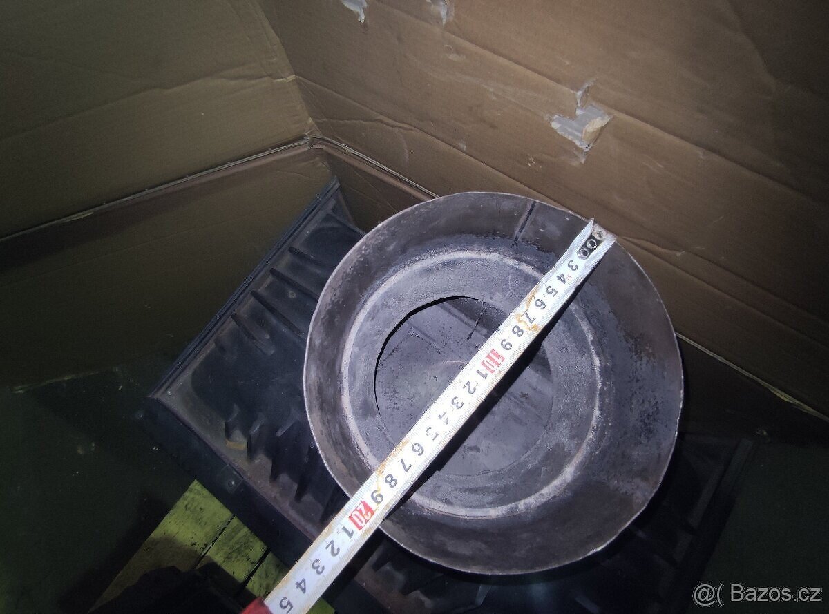 Rohová krbová vložka - pravá - 2