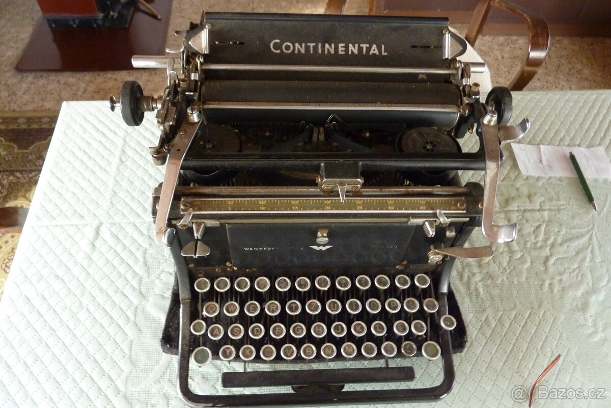 Psací stroj "CONTINENTAL" - 2