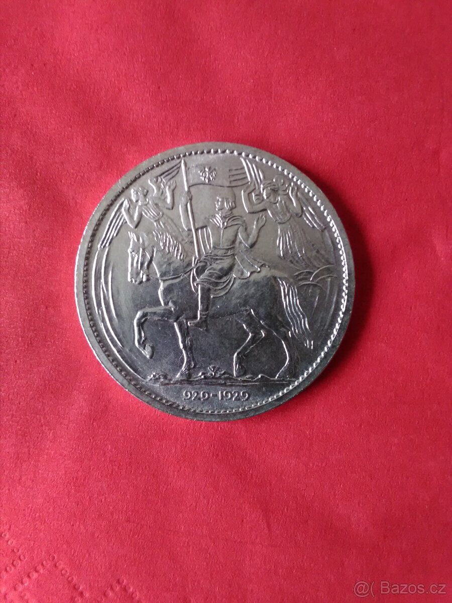 Milénium Svatého Václava-velká stříbrná medaile - 2