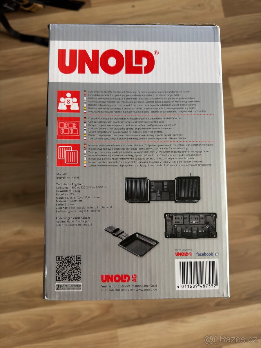 Kontaktní gril pro 8 lidí - 2