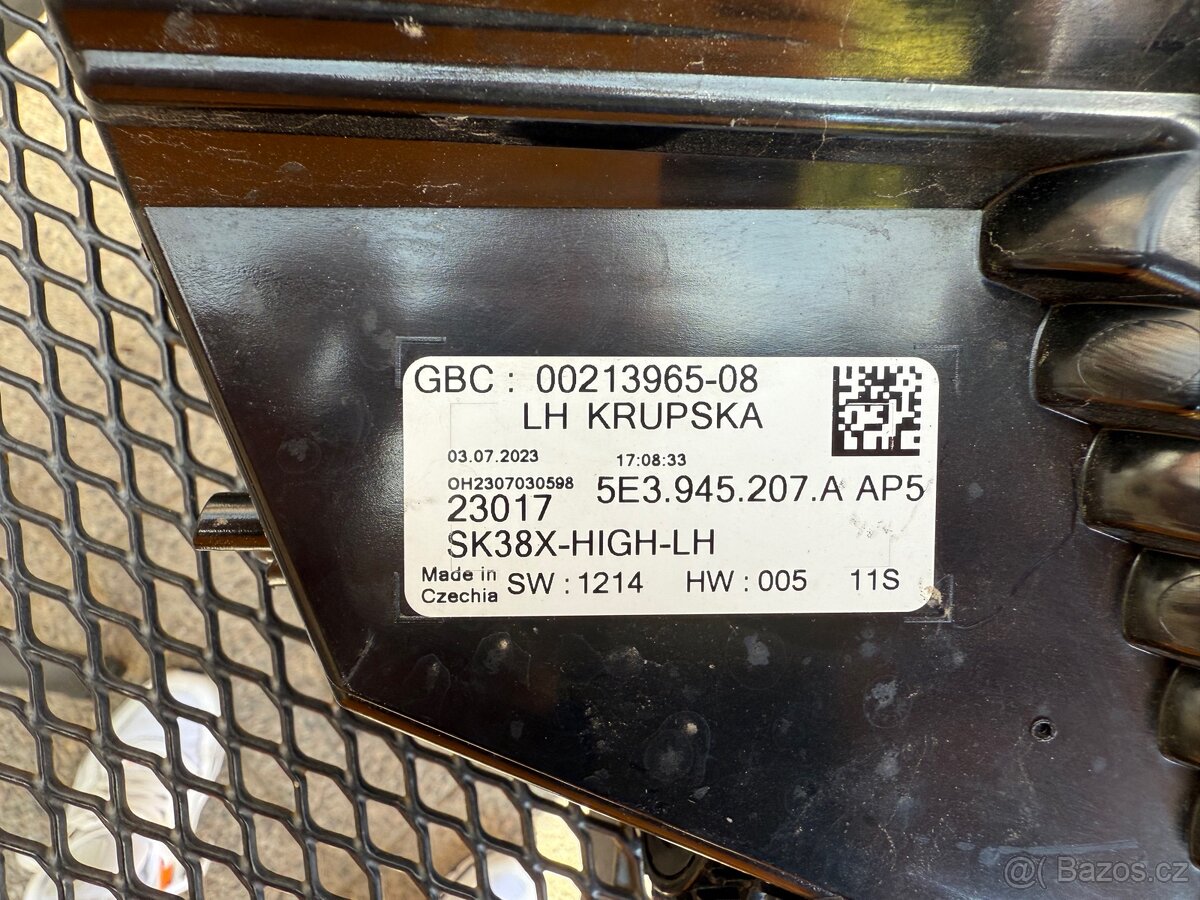 Světlo Škoda Octavia 4 combi - 2