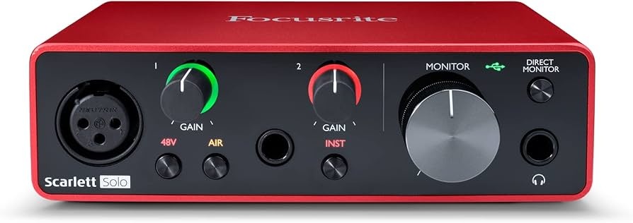 Focusrite Scarlett Solo 3rd Gen - 2