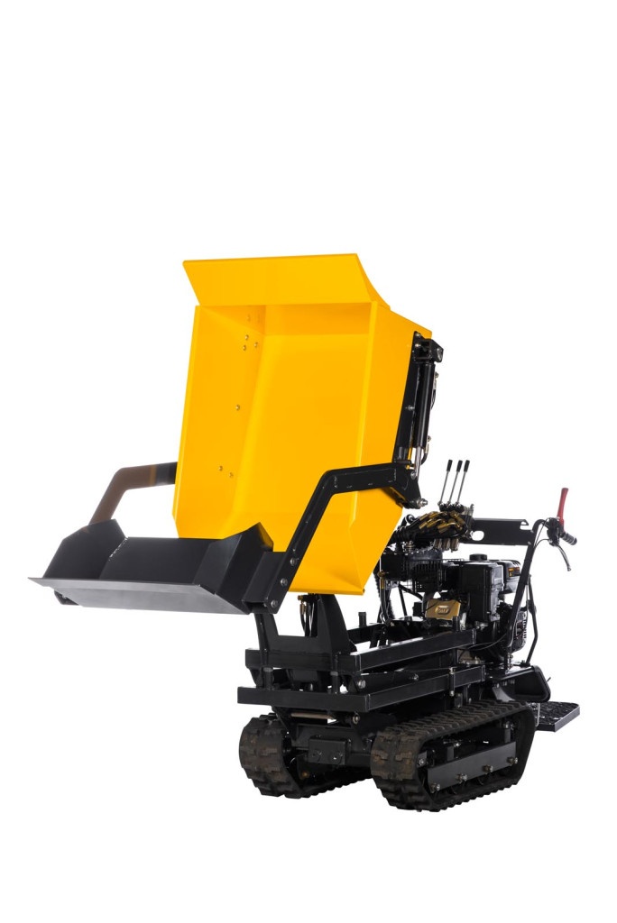 Pásový samonakládací, vysokozdvižný mini dumper - 2