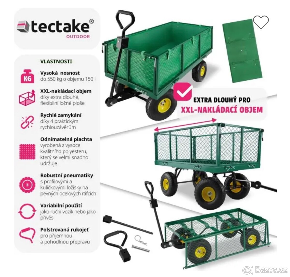 Vozík Tectake - 2