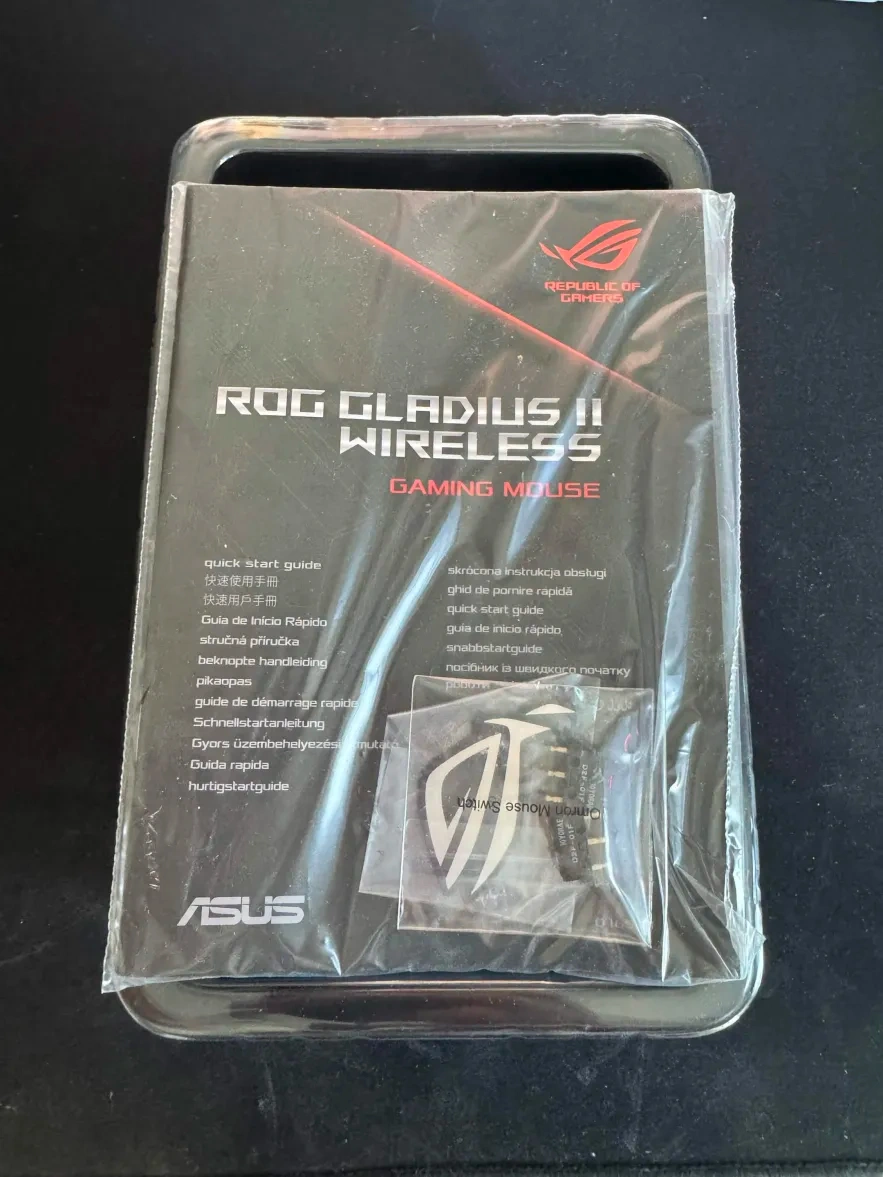 Bezdrátová herní myš ASUS ROG Gladius II Wireless - 2