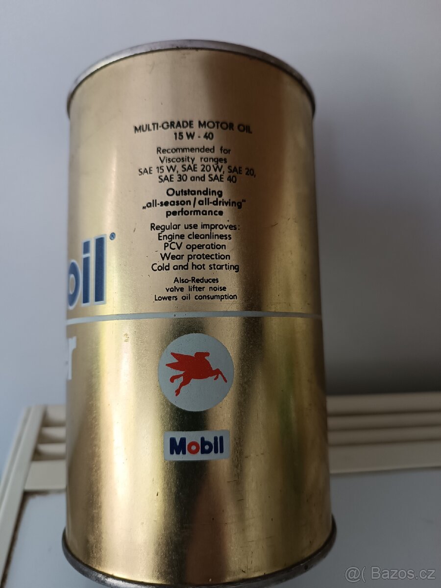Mobiloil Super cena dohromady tří kusů. - 2