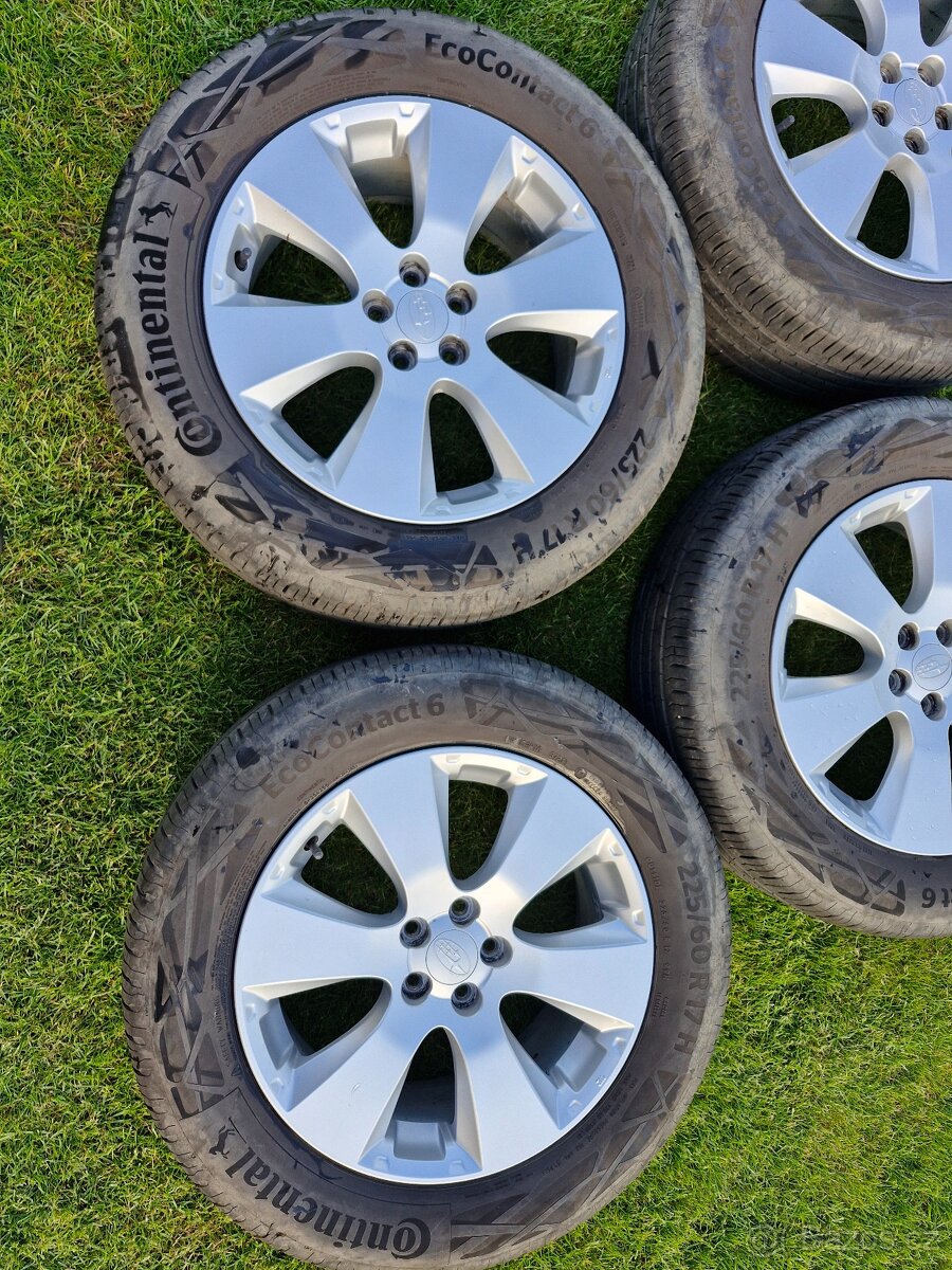 Alu kola Subaru Outback 17" - 2