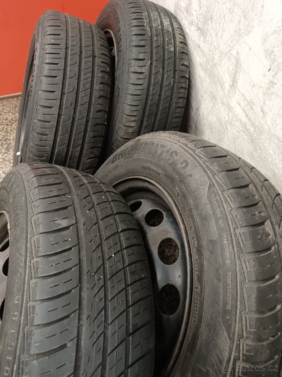 Letní sada 195/65r15 seat vw - 2