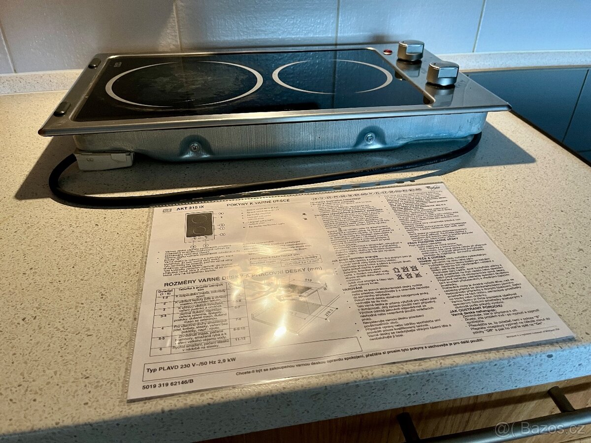 Whirlpool varna deska dvouplotynka AKT 315 IX - 2