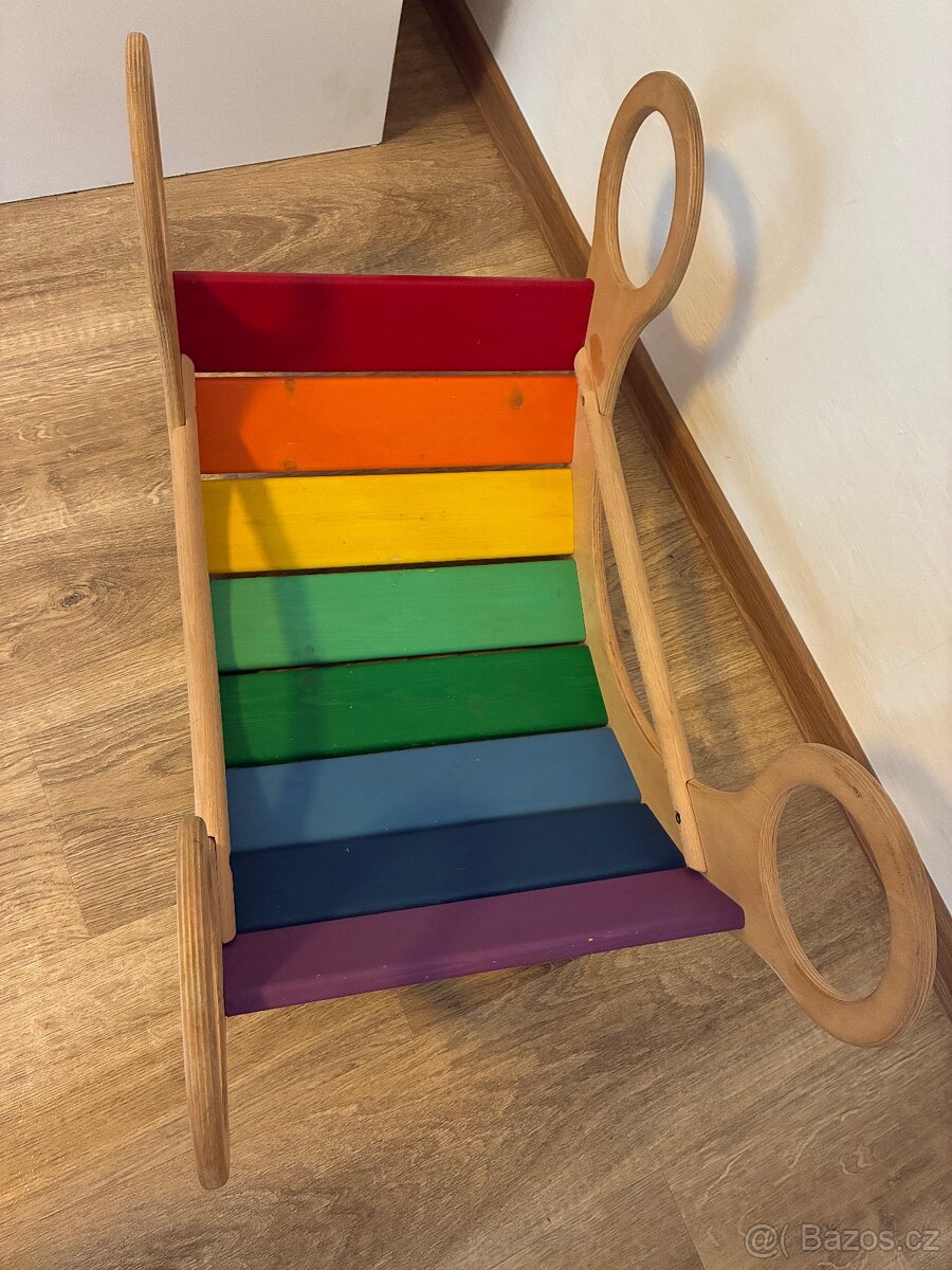 Montessori duhová houpačka - 2