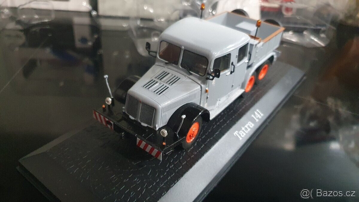PRODÁM - model Tatra 141 šedá 1:43 Atlas - 2
